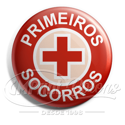 Bóton Primeiros Socorros - GM Print