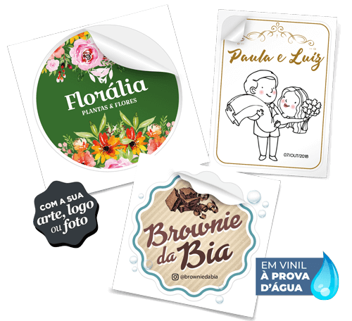 adesivos personalizados GMPrint RJ