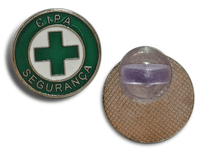 Pin CIPA em metal esmaltado GM Print