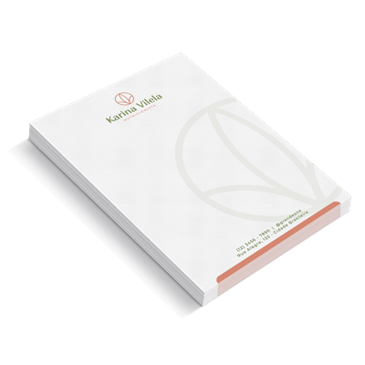 Receituário em bloco