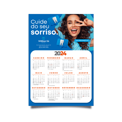 calendario de parede